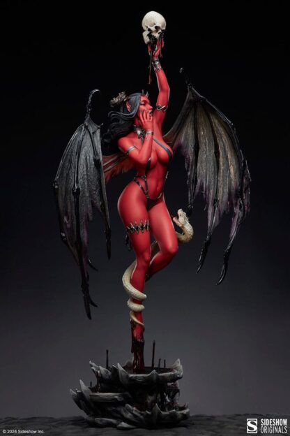 Sideshow Originals Premium Format Figure Succubus (Red Hot Variant) Sideshow Exclusive 77 cm – Bild 9