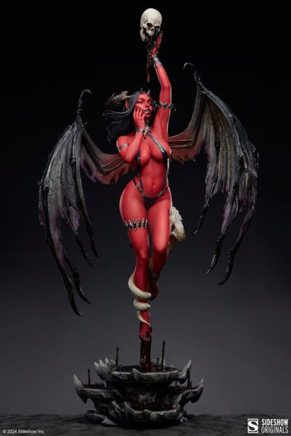 Sideshow Originals Premium Format Figure Succubus (Red Hot Variant) Sideshow Exclusive 77 cm – Bild 10