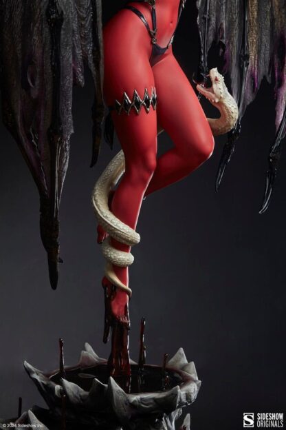 Sideshow Originals Premium Format Figure Succubus (Red Hot Variant) Sideshow Exclusive 77 cm – Bild 12