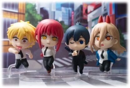 Chainsaw Man Twinchees Minifiguren Hoppin' 5 cm Display (24)        - Beschädigte Verpackung