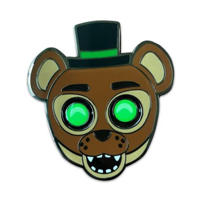 Five Nights at Freddy´s Ansteck-Pin Popgoes The Weasel Glow in the Drak Spinning 5 cm – Bild 2