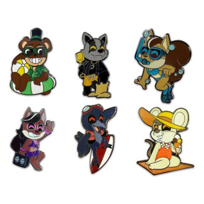 Five Nights at Freddy's Ansteck-Pins Set Popgoes Beach 3 cm (6)