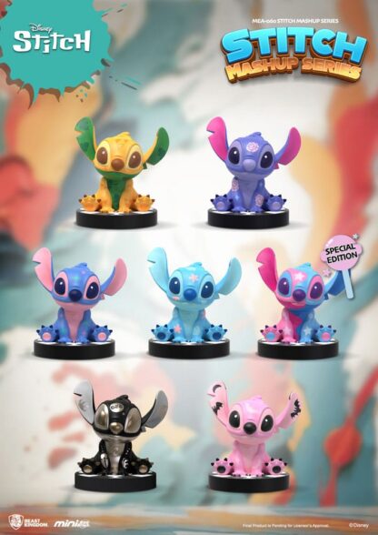 Lilo & Stitch Mini Egg Attack Blind Box Figuren 10 cm Stitch Mashup Series Sortiment (6)