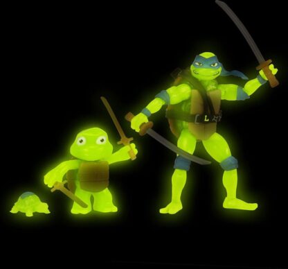 Teenage Mutant Ninja Turtles: Mutant Mayhem Actionfiguren 3er-Pack Leonardo Evolution 10 cm – Bild 2