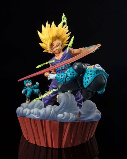 Dragon Ball FiguartsZERO Extra Battle PVC Statue Super Saiyan 2 Son Gohan -Anger Exploding Into Power- 20 cm     - Beschädigte Verpackung