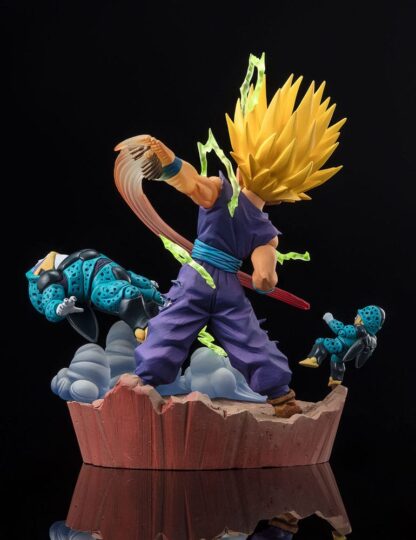 Dragon Ball FiguartsZERO Extra Battle PVC Statue Super Saiyan 2 Son Gohan -Anger Exploding Into Power- 20 cm     - Beschädigte Verpackung – Bild 6