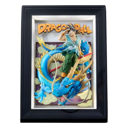 Dragon Ball Z Tamashii Art 3D Relief-Bild Son Goku & Dragon 27 cm