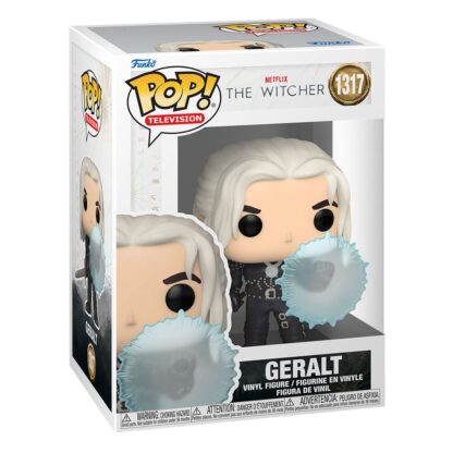 The Witcher POP! TV Vinyl Figur Geralt (Shield) 9 cm - Beschädigte Verpackung – Bild 3