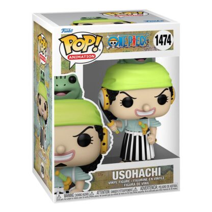 One Piece POP! Animation Vinyl Figur Usohachi (Wano) 9 cm - Stark beschädigte Verpackung – Bild 2