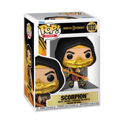 Mortal Kombat POP! Games Vinyl Figur Scorpion 9 cm – Bild 2