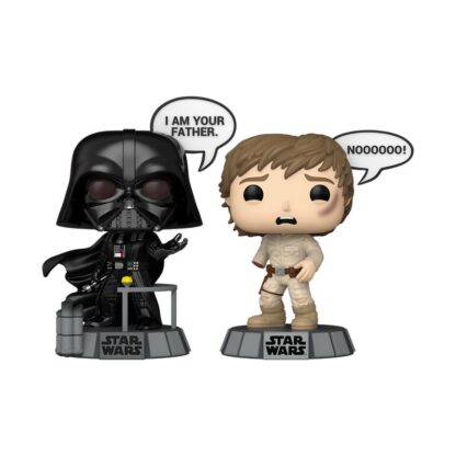 Star Wars: Sayings POP! Vinyl Figuren 2er-Pack Vader & Luke 9 cm