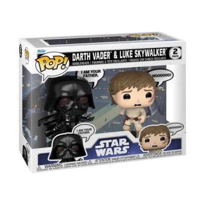 Star Wars: Sayings POP! Vinyl Figuren 2er-Pack Vader & Luke 9 cm – Bild 2