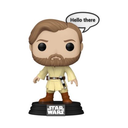 Star Wars: Sayings POP! Plus Movies Vinyl Figur Obi-Wan Kenobi 9 cm