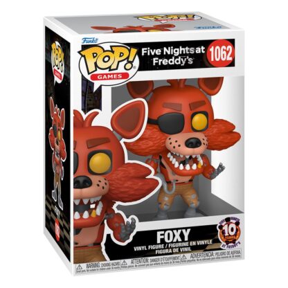 Five Nights at Freddy's POP! Vinyl Figur 10th Anniversary - Foxy 9 cm - Beschädigte Verpackung – Bild 2