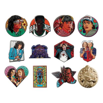 Stranger Things Ansteck-Pins Display Mystery Pin Badge (12)