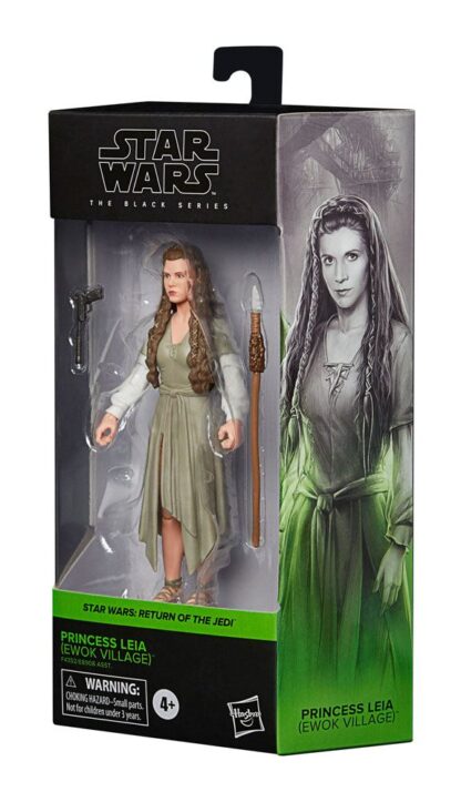 Star Wars Episode VI Black Series Actionfigur 2022 Princess Leia (Ewok Village) 15 cm - Beschädigte Verpackung – Bild 14