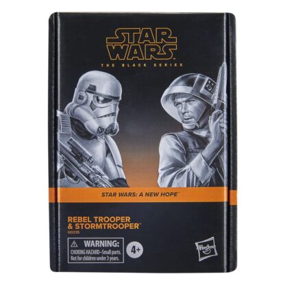 Star Wars Episode IV Black Series Actionfiguren 2er-Pack Rebel Trooper & Stormtrooper 15 cm – Bild 2