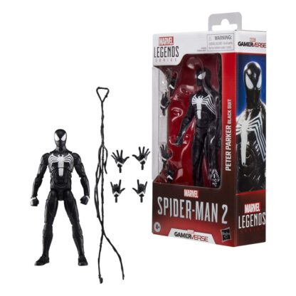 Spider-Man 2 Marvel Legends Gamerverse Actionfigur Peter Parker (Black Suit) 15 cm – Bild 3