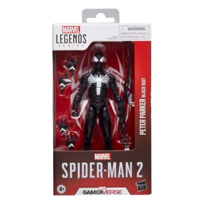 Spider-Man 2 Marvel Legends Gamerverse Actionfigur Peter Parker (Black Suit) 15 cm – Bild 10