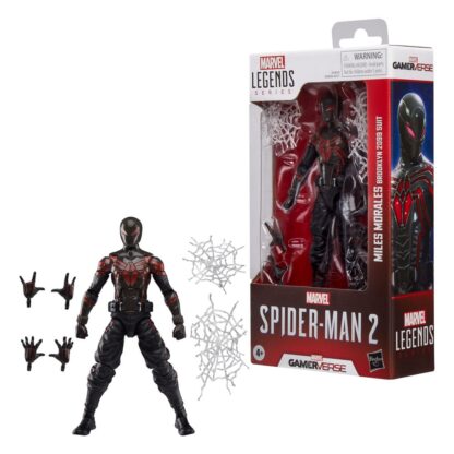 Spider-Man 2 Marvel Legends Gamerverse Actionfigur Miles Morales (Brooklyn 2099 Suit) 15 cm – Bild 3