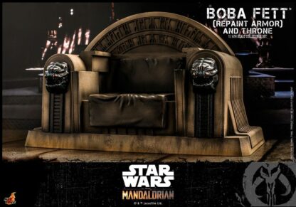 Star Wars: The Mandalorian Actionfigur 1/6 Boba Fett Repaint Armor and Throne Special Edition 30 cm – Bild 7