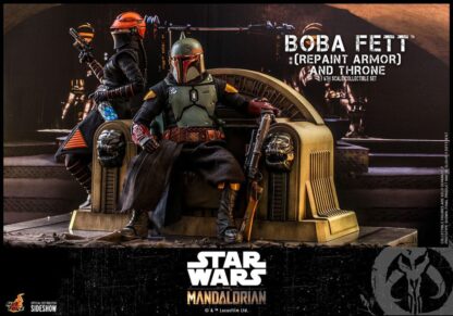 Star Wars: The Mandalorian Actionfigur 1/6 Boba Fett Repaint Armor and Throne Special Edition 30 cm – Bild 14