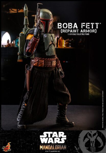 Star Wars: The Mandalorian Actionfigur 1/6 Boba Fett Repaint Armor Special Edition 30 cm – Bild 3