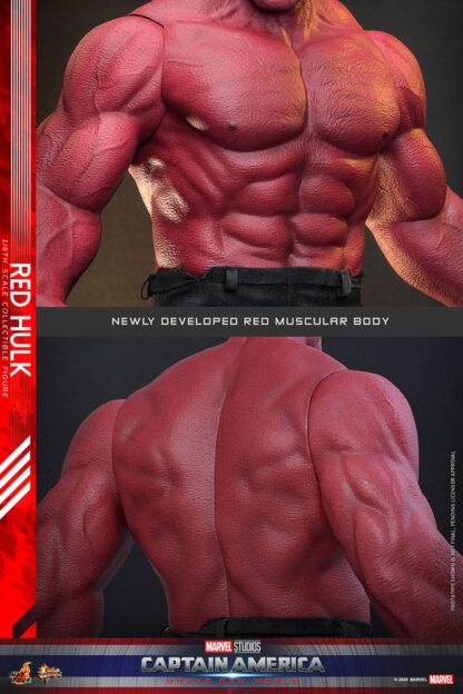 Captain America: Brave New World Movie Masterpiece Actionfigur 1/6 Red Hulk 47 cm – Bild 15