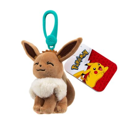 Pokémon Plüschfiguren mit Clip On 10 cm Sortiment (6) – Bild 2