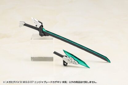 Megami Device M.S.G 07 Zubehör Set Ninja Blade Kazakiri Gale – Bild 4