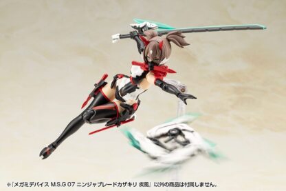Megami Device M.S.G 07 Zubehör Set Ninja Blade Kazakiri Gale – Bild 9