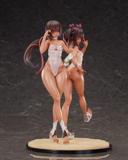 Taimanin RPG 2-Set PVC Statue 1/6 Adult Yukikaze and Young Yukikaze Swimsuits Ver. 28 cm – Bild 5