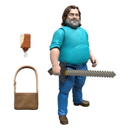 Ein Minecraft Film Actionfigur Steve 10 cm – Bild 2