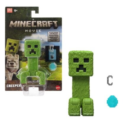 Ein Minecraft Film Actionfigur Creeper 10 cm – Bild 3