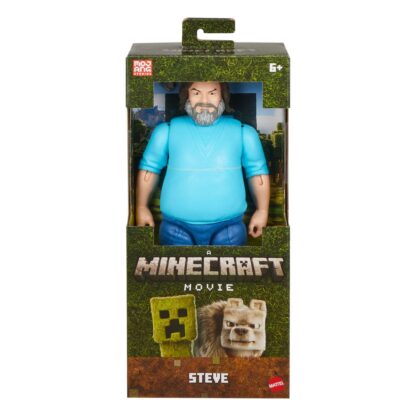 Ein Minecraft Film Actionfigur Steve 30 cm – Bild 2