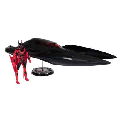 Batman Beyond DC Multiverse Actionfigur mit Fahrzeug Batman & The Batmobile (Gold Label) 53 cm - Beschädigte Verpackung