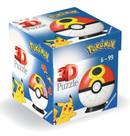 Pokémon 3D Puzzle Pokéballs: Wiederball (55 Teile) – Bild 2