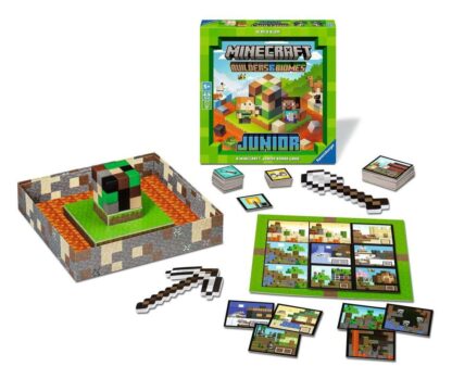 Minecraft Brettspiel Builders & Biomes Junior – Bild 2