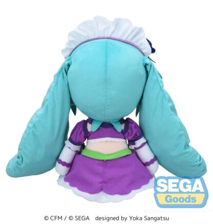 Character Vocal Series 01: Hatsune Miku Fuwa Petit Plüschfigur Hatsune Miku x Love and Berry Dress Up and Dance! Sparkly Purple 40 cm – Bild 4