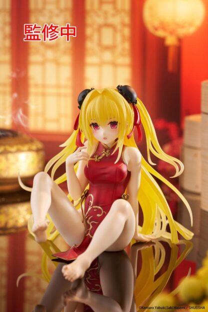 To Love Ru Darkness PVC Statue Desktop Cute Figure Golden Darkness (Chinese Dress Ver.) 13 cm – Bild 2