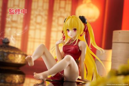 To Love Ru Darkness PVC Statue Desktop Cute Figure Golden Darkness (Chinese Dress Ver.) 13 cm – Bild 3