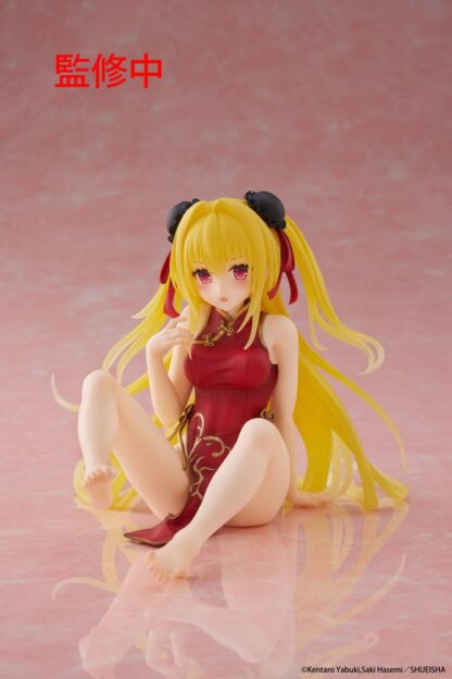 To Love Ru Darkness PVC Statue Desktop Cute Figure Golden Darkness (Chinese Dress Ver.) 13 cm – Bild 5