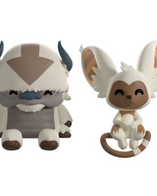 Avatar: The Last Airbender Vinyl Figuren Appa and Momo Monitor Buddiez 5 cm