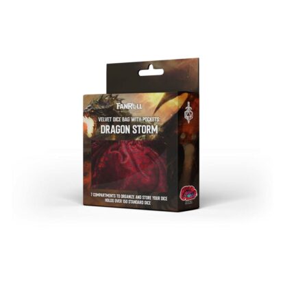 Dragon Storm Würfelbeutel mit Fächern Red Dragon Scales – Bild 2