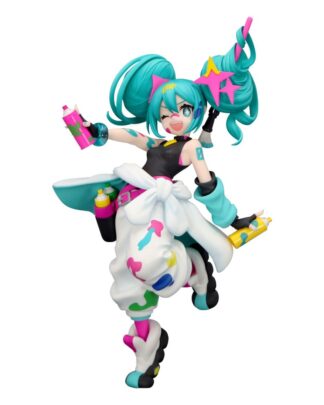 Hatsune Miku Trio-Try-iT PVC Statue Miku Paint Girl 19 cm