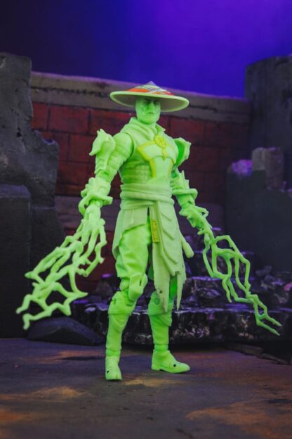 Mortal Kombat  Actionfigur Glow in the Dark Edition Raiden (Gold Label) 18 cm – Bild 16