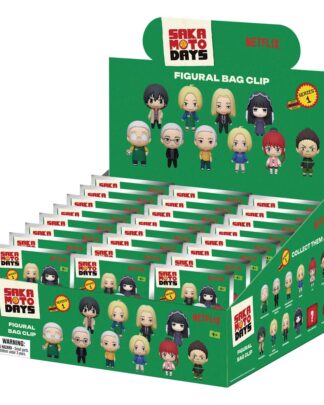 Sakamoto Days 3D PVC-Taschenanhänger Series 1 Display (24)