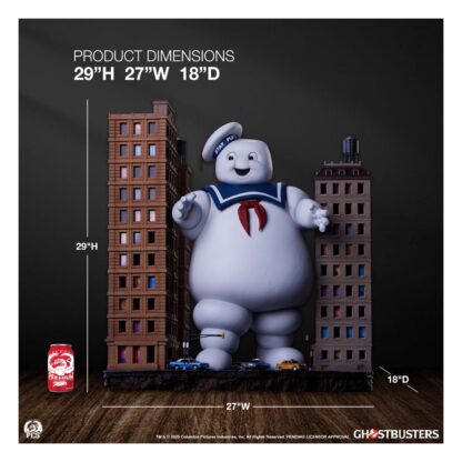 Ghostbusters - Die Geisterjäger Diorama Statue Stay Puft Marshmallow Man 74 cm – Bild 23