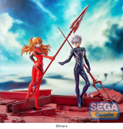 Evangelion: 3.0+1.0 Thrice Upon a Time Luminasta PVC Statue Asuka Shikinami Langley x Spear of Longinus 20 cm – Bild 6